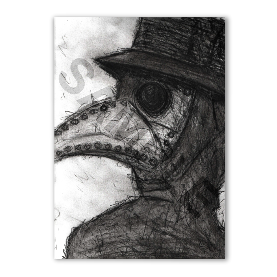 Plague Doctor Print