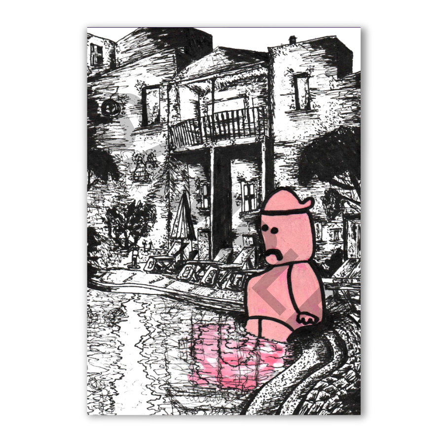 Hand Signed | Sad Man Sad Print