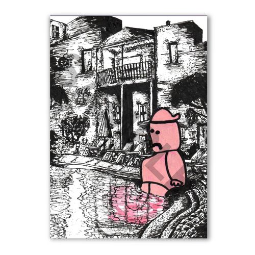 Hand Signed | Sad Man Sad Print