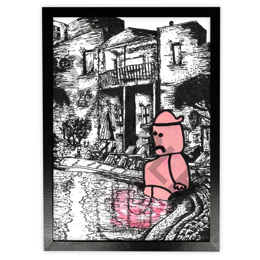 Hand Signed | Sad Man Sad Print