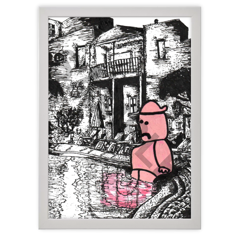 Hand Signed | Sad Man Sad Print